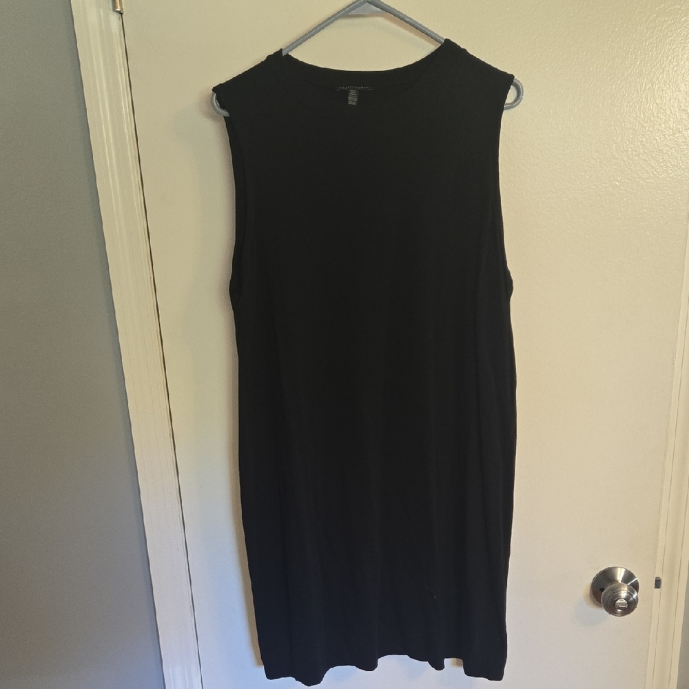 Eileen Fisher Black Sleeveless Dress
